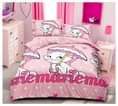 A picture of Bedsheet with 2 pillow covers