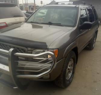 A picture of Nissan Pathfinder 2002 model Clean interior Super untouched V6 Engine