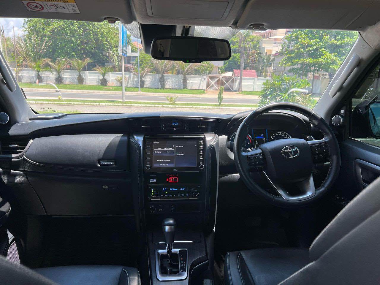 A picture of Fortuner new model 2022 kaliiii