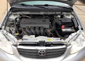 A picture of Toyota Corolla 2007 First body nothing to fix Neatly used