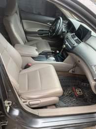 A picture of Super Excellent Honda accord 2008 TOKS STANDARD Leather seats interior
