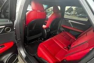 A picture of Accident free lexus rx350 Fsport 2022 model with red interior