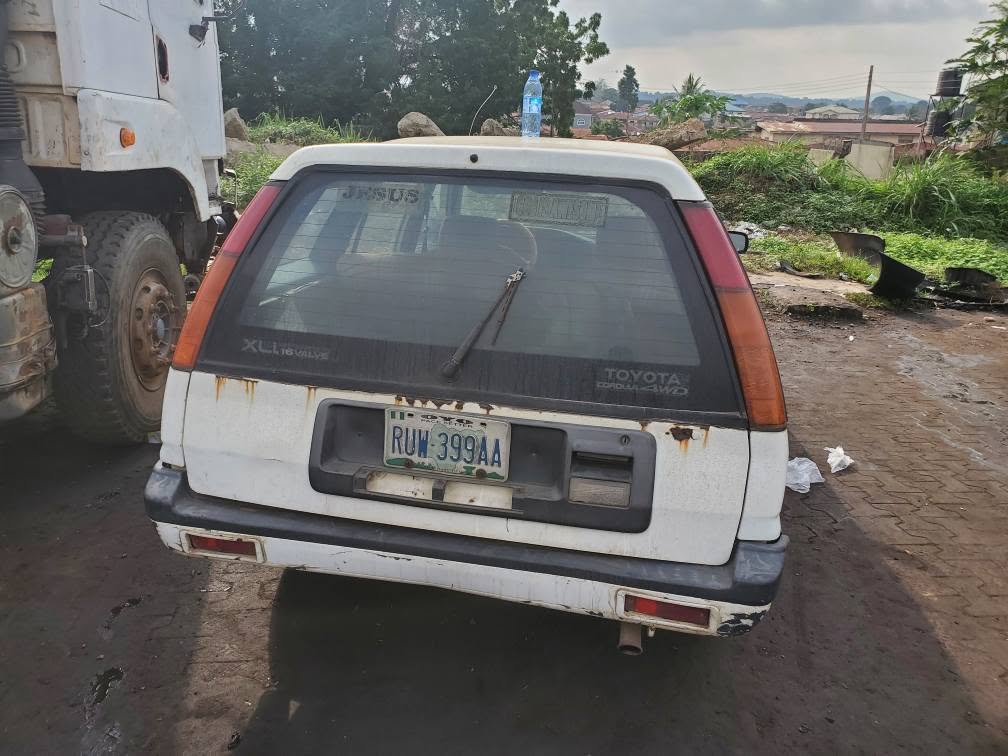 A picture of Toyota tacel 08022334606