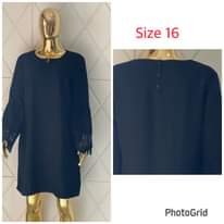 A picture of Office dresses at 45k each. 0706620111. Ntinda.