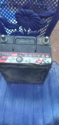 A picture of Shuttle car first grade battery