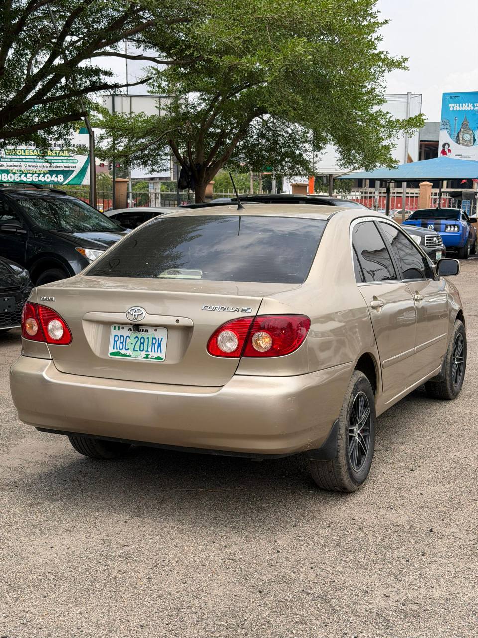 A picture of 3 MONTHS USED 2007 COROLLA FIRST BODY WITU UNTEMPERED SYSTEM
