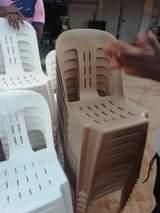 A picture of Nice House of plastics armless chairs
