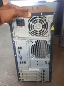A picture of Lenovo desktop RAM4GB HAD DISK 500GB