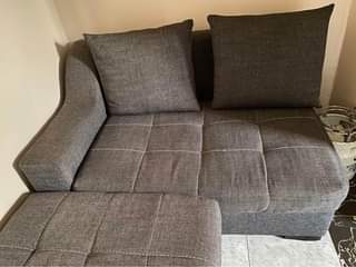 A picture of Fabric L Shape Sofa Set