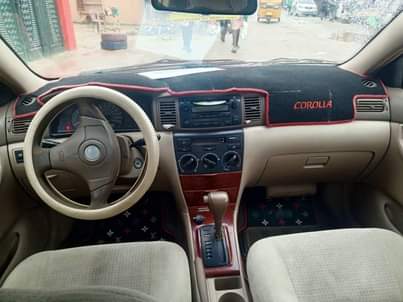 A picture of Toyota Corolla 2007 moldel everything is working well going for