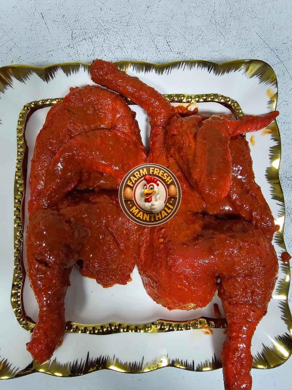 A picture of Marinated chicken