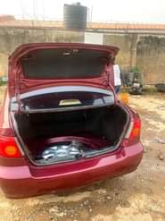 A picture of Toyota corolla 04 for sale Location Ibadan 08051560043