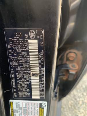 A picture of BLACK An Extremely Clean Used Toyota Corolla 2006 Model With