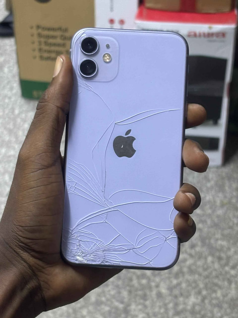 A picture of Iphone11 plain
