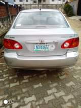 A picture of 9ja used Corolla 04 Location Olambe matogun Price 1 5m