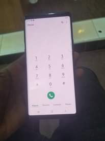 A picture of Samsung galaxy note 9