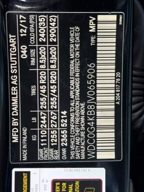 A picture of Foreign used Benz GLC300 2018 model Total accident free Panoramic