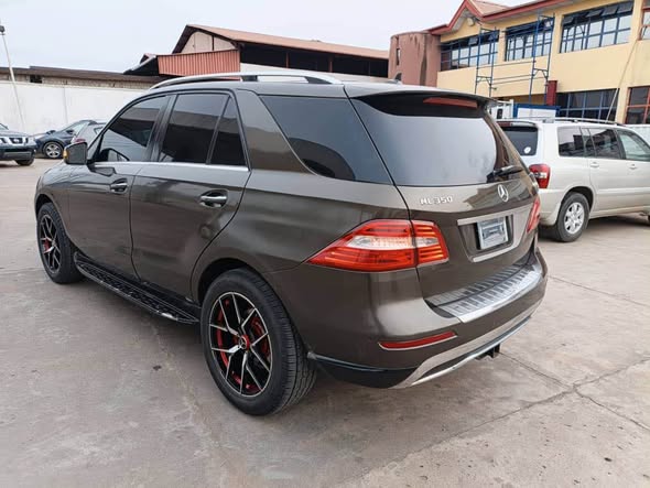 A picture of Toks standard Mercedes Benz ML 350 full option first body