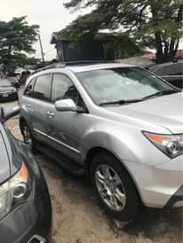 A picture of 2009 foreign Use Acura MDX Few month entry