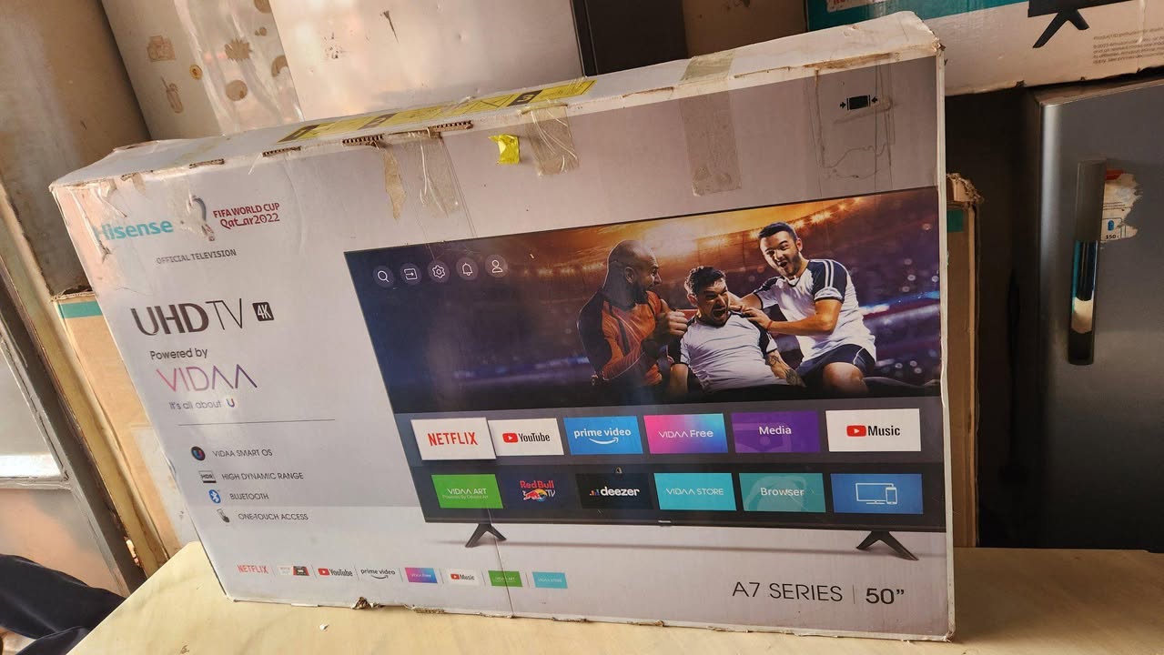 A picture of Hisense tv 50 inches smart frameless