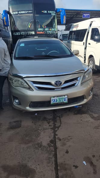 A picture of Toyota corolla