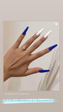 A picture of Reusable Press On Nails