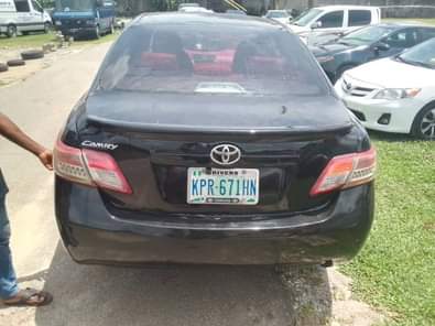 A picture of Toyota Camry aka spider model 08 engine gear and A