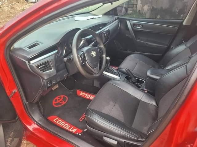 A picture of Toyota Corolla 2014 upgraded to 2017