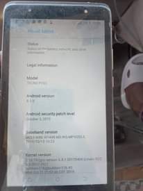 A picture of Tecno tablet