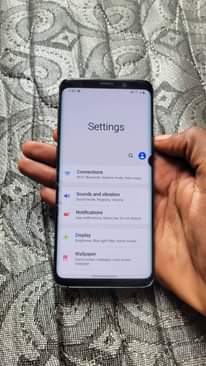 A picture of Galaxy s9
