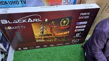 A picture of Black ark smart tv 50