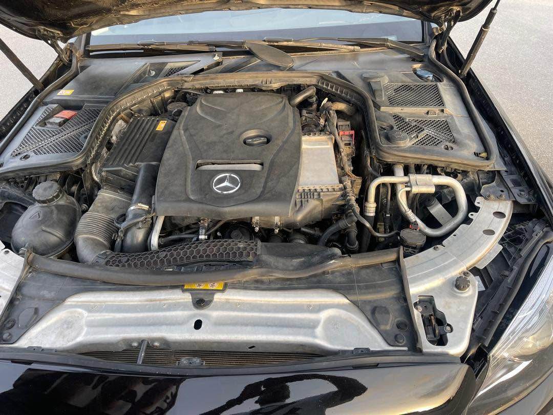 A picture of Mercedes Benz c300 4matic 2015 model Fullest options Besic no