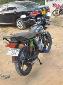 A picture of nauza pikipiki yangu aina ya boxer cc150 Full docoment 0655775505