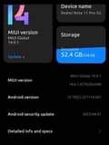 A picture of Redmi note 11 pr0 5G