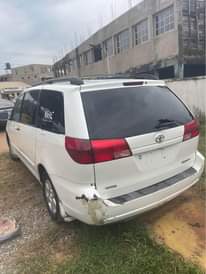 A picture of Toyota sienna Toks standard First body pan Everything working perfectly