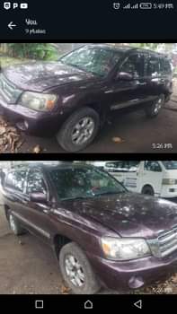 A picture of Dealers Deal TOYOTA HIGHLANDER MODEL 2006 Nigerian Used Has Electrical