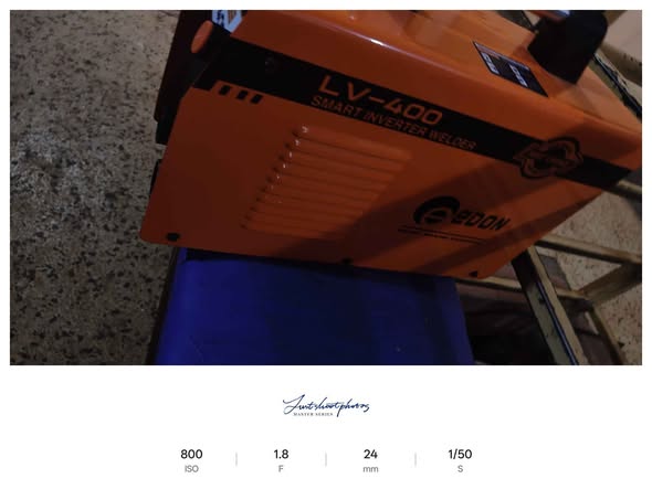 A picture of welding machine