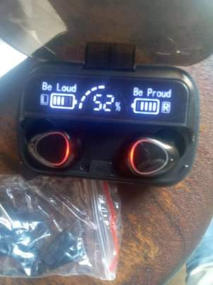 A picture of M10 Bluetooth buds