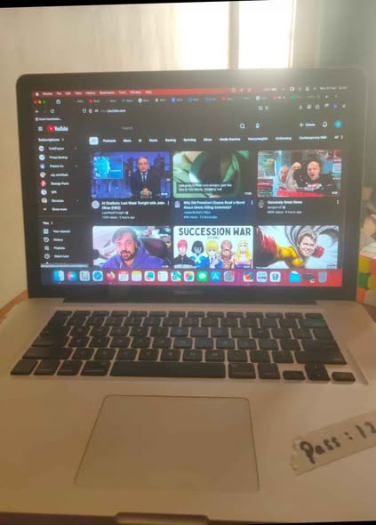 A picture of MacBook Pro