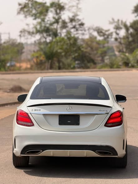 A picture of 2017 c300 Mercedes Benz with everything perfect only 14m