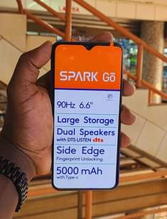 A picture of Tecno spark GO 2024