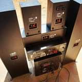 A picture of YAMAHA AV RECIEVER HTR6064