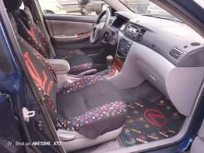 A picture of NEATLY USED 2007 MODEL TOYOTA COROLLA First body Engine very