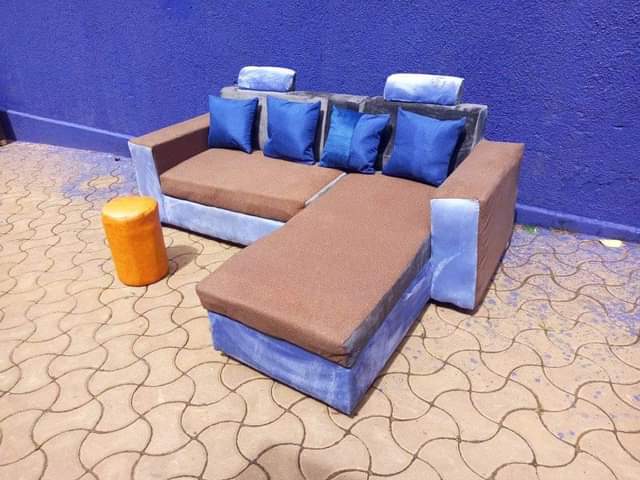 A picture of Mini l sofa
