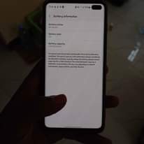 A picture of SAMSUNG S10