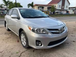 A picture of DISTRESS DISTRESS DISTRESS Corolla 2012 direct Engine is tapping at