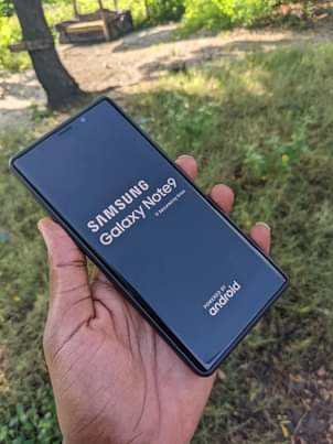 A picture of Samsung NOTE 9