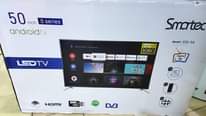 A picture of 50 Smartec Frameless Smart Android TV Designed by Hisense