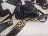 A picture of Nikon D750 with 24 70mm Lens f2 8 and 50mm