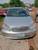 A picture of Corolla 05 PAINTED ON FIRSTBODY Price 1 8m Last Dm